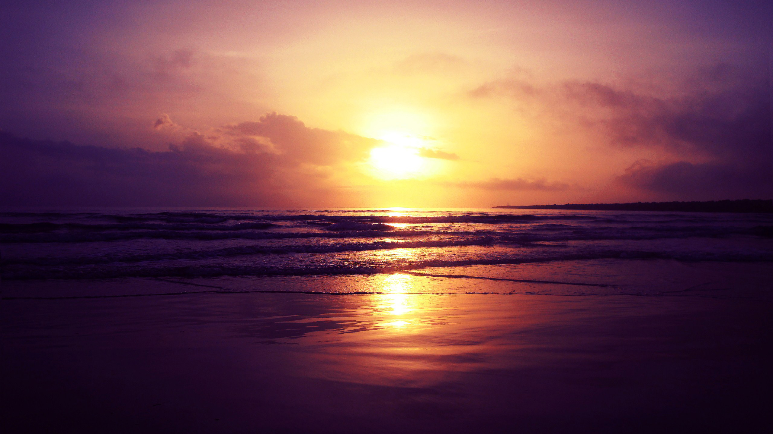 cool beach sunset desktop backgrounds